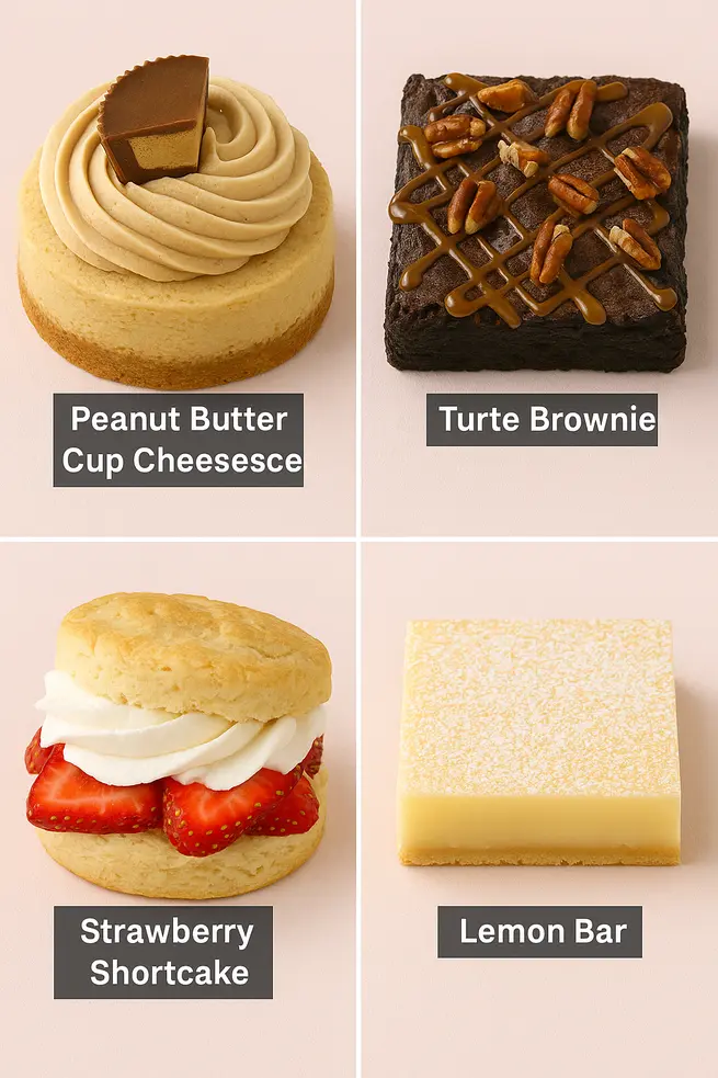 Crumbl Cookies Menu & Prices 2025 – Cost Per Cookie & Packs 7 **Alt text:**
An elegant assortment of Crumbl’s celebrity-inspired cookies, each styled with luxurious toppings and bold flavors, displayed on a sleek backdrop that highlights their star-quality presentation.
