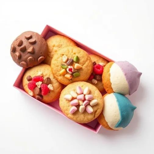 Crumbl Cookies Flavors for July 21–26, 2025: Your Sweet Guide 1 A vibrant flat-lay of the seven cookies arranged in Crumbl’s iconic pink box.
Crumbl Cookie Weekly Flavors