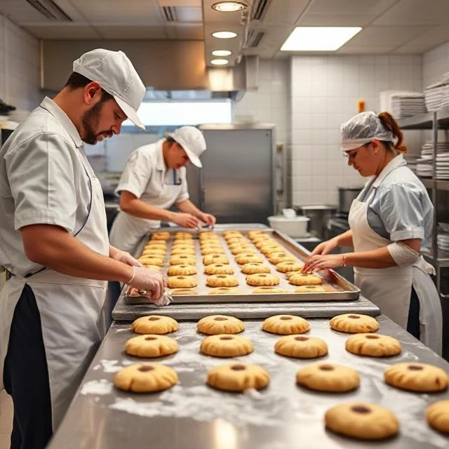 Crumbl Cookies Allergen Menu, baking process in shared kitchen.