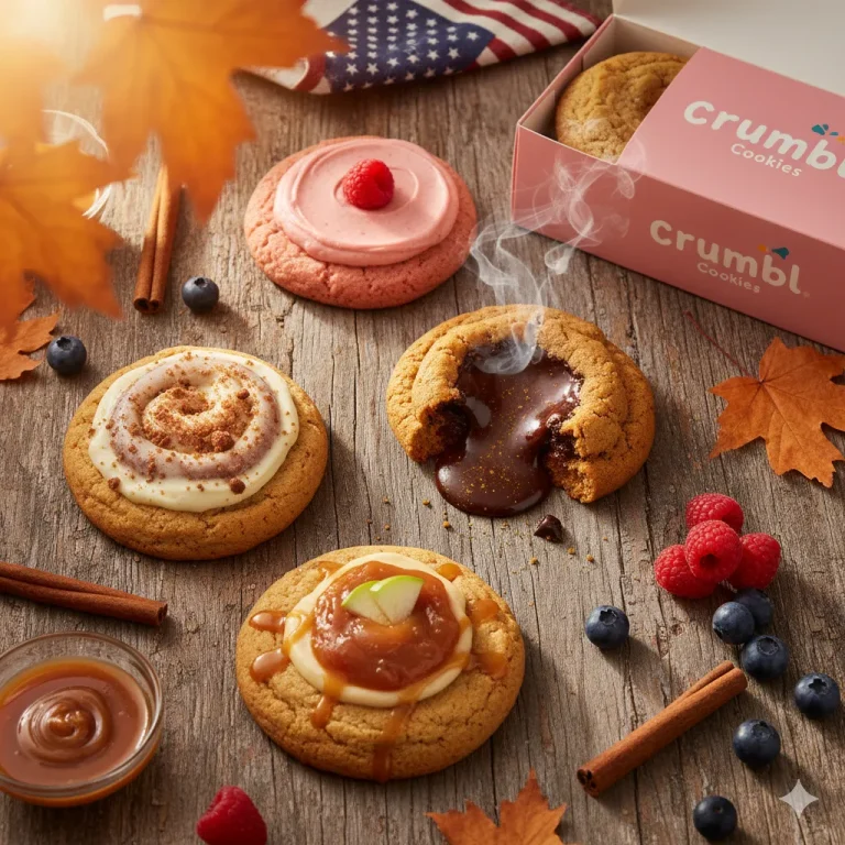 Crumbl Cookies Spoilers October 2025 Lineup 9 "Crumbl Cookies October 2025 Week 2 spoilers: Molten Lava Cookie with berry accents for fall baking inspiration."