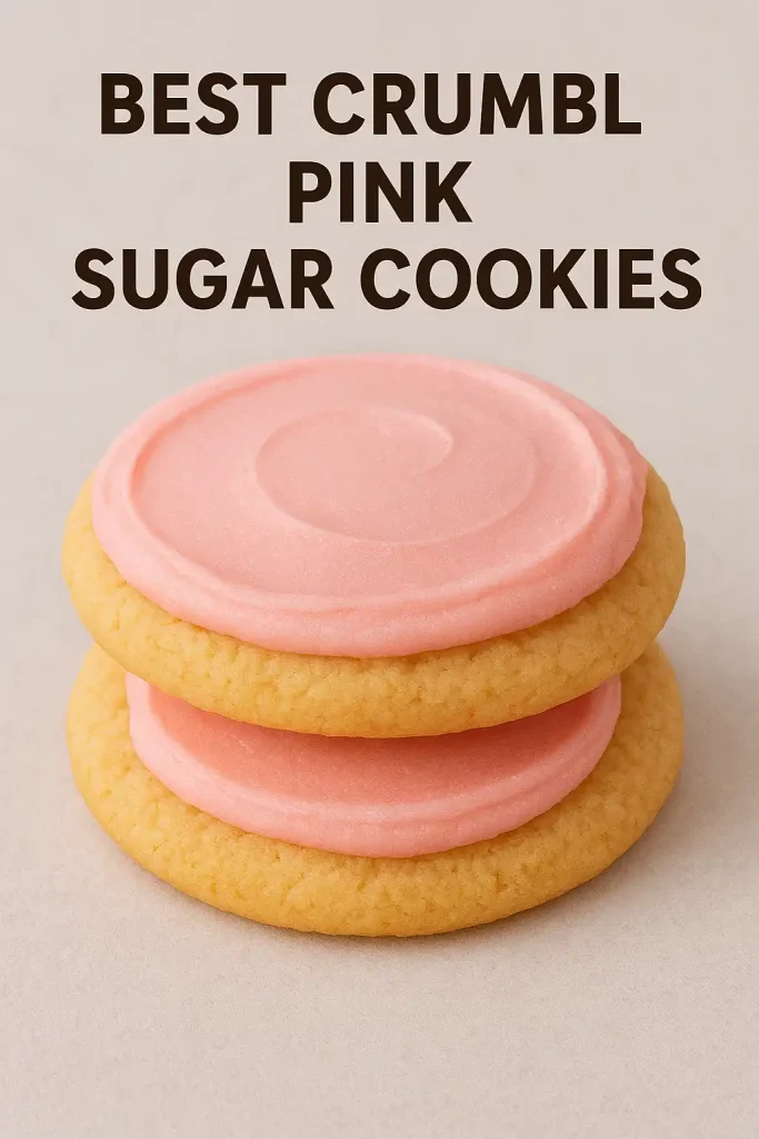 The Ultimate Guide to the Best Crumbl Pink Sugar Cookies: Bake 'Em Like a Pro at Home 3 A bitten Crumbl Pink Sugar Cookie on a napkin showing soft inside texture.
