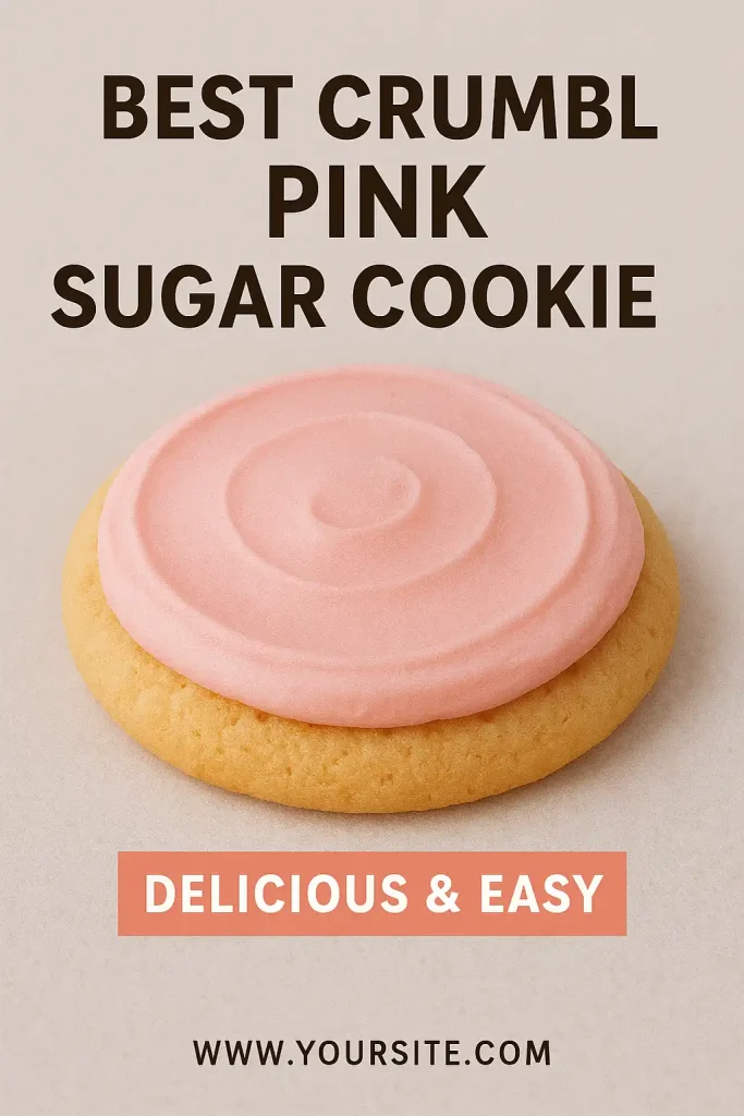 The Ultimate Guide to the Best Crumbl Pink Sugar Cookies: Bake 'Em Like a Pro at Home 5 A flat lay of Crumbl Pink Sugar Cookies in a Crumbl pink bakery box.