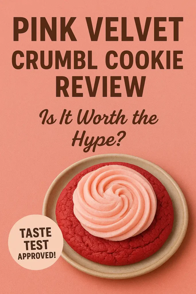 Weekly Crumbl Cookie Review and Taste Test: Fall Favorites That'll Melt Your Heart 3 Infographic-style flat lay of different cookies with sweetness scale icons next to each.