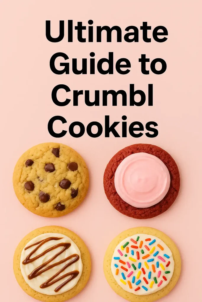 Ranking the Best Crumbl Cookies of All Time in the U.S. (2025 Update) 5 A top-down shot of a tiered cookie stand with Crumbl’s best cookies ranked in an aesthetic arrangement.