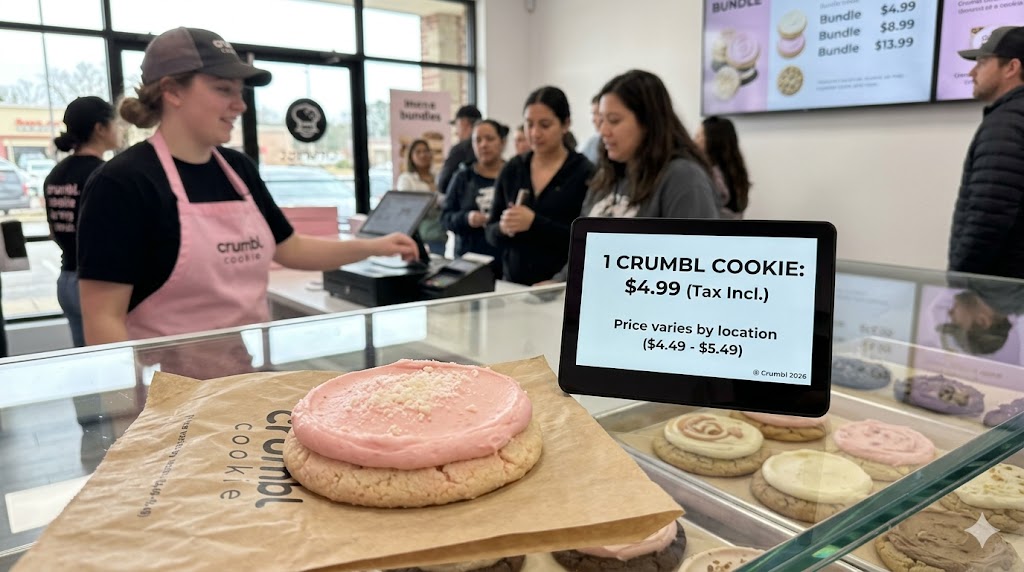Crumbl Cookies Single Cookie Price 1